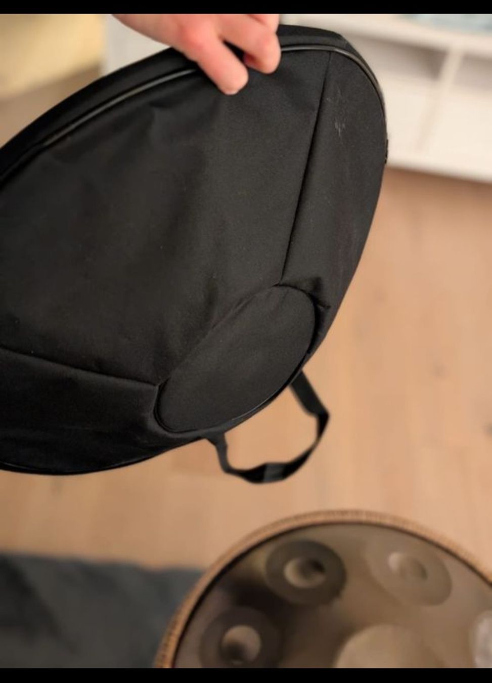 Strumenti musicali: Handpan Instrument mit Tasche und Stativ – Usato da Locarno venduto da tabirah 3