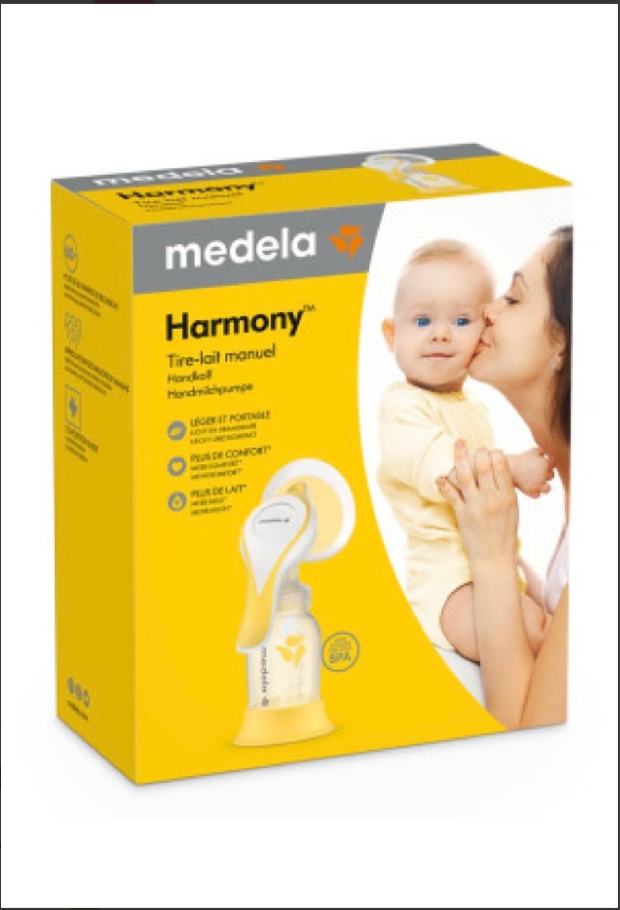 Medela Accessori per l’allattamento: Medela Harmony Handmilchpumpe mit Flex Technologie – Nuovo (secondo la descrizione) da Basel venduto da Seifehuesli