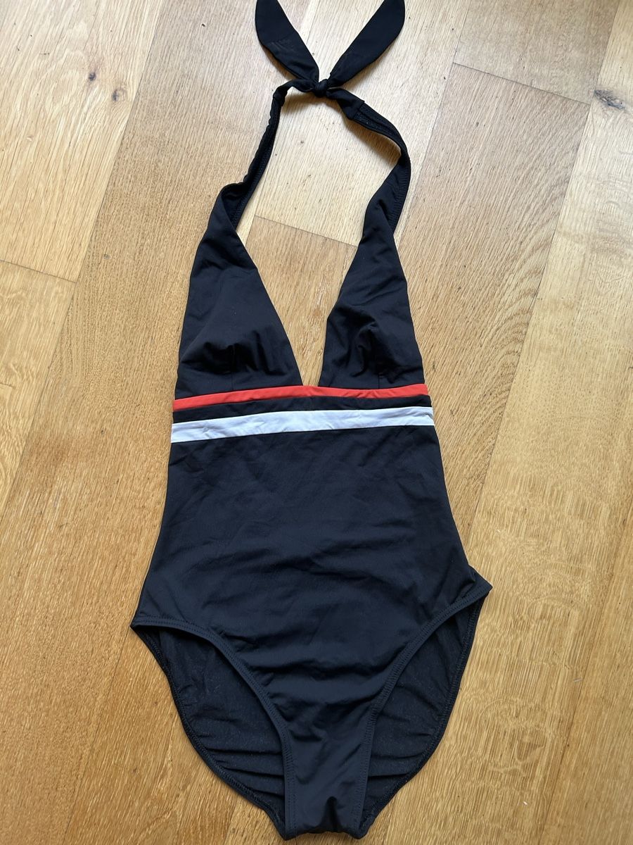 Costumi da bagno & Bikini: Halter Badeanzug mit Tieferrücken gr. 34/S – Usato da Luzern venduto da Exberlinerz 1