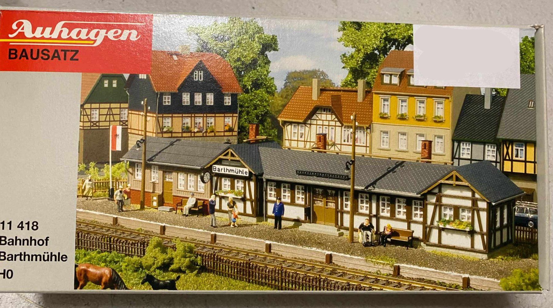 Auhagen Modelleisenbahnen: Bahnhof "Barthmühle" Spur H0 11418 – Neu und originalverpackt aus Boswil von Blflohmi
