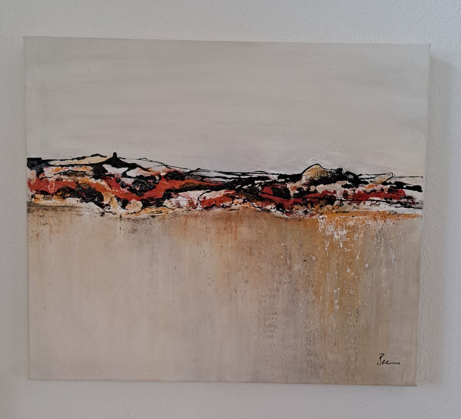 Dipinti: Acrylbild "Bewegend" – Nuovo e nell'imballaggio originale da Waltenschwil venduto da ber_6rk8