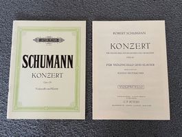 Schumann Cello Konzert op 129 Violoncello und Piano Noten