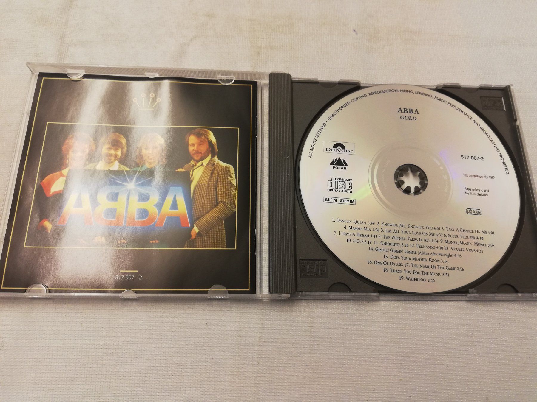 CD: ABBA GOLD - GREATEST HITS – Usato da Bern venduto da Vinylsound.ch 2