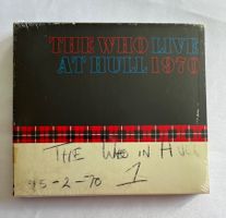 The Who - Live At Hull 1970 / 2 CD Box, OVP