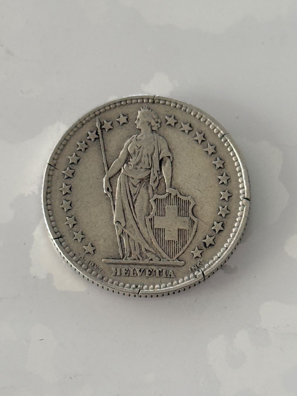 Tutti le monete: 2 Franken 1936  Rar – Usato da Wallisellen venduto da SWISS_SILVER1 1