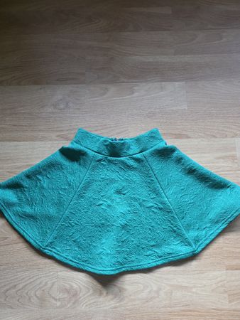 Minijupe verte H&M Divided, taille XS