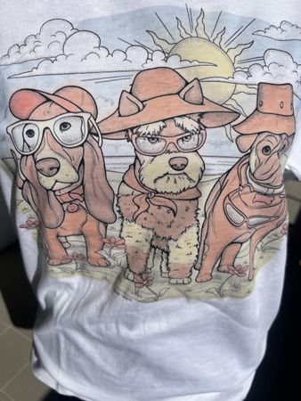 Lady, Magic T-Shirt, SUN DOGS Gr. L 🐶 ☀️😎