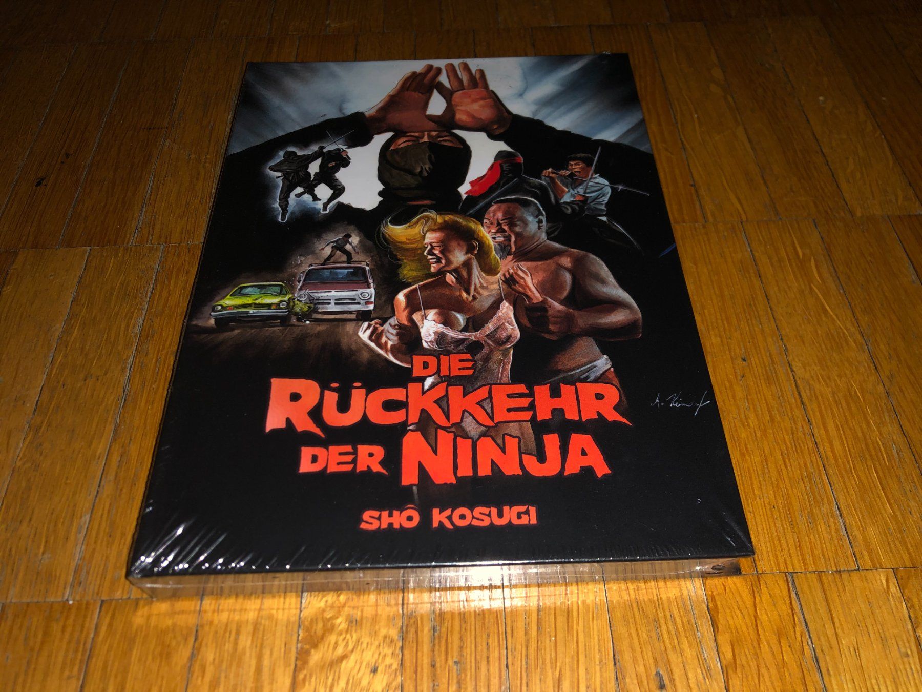 Tutti i DVDs: Die Rückkehr der Ninja - MEDIABOOK - A - UNCUT – Nuovo e nell'imballaggio originale da Basel venduto da havsok