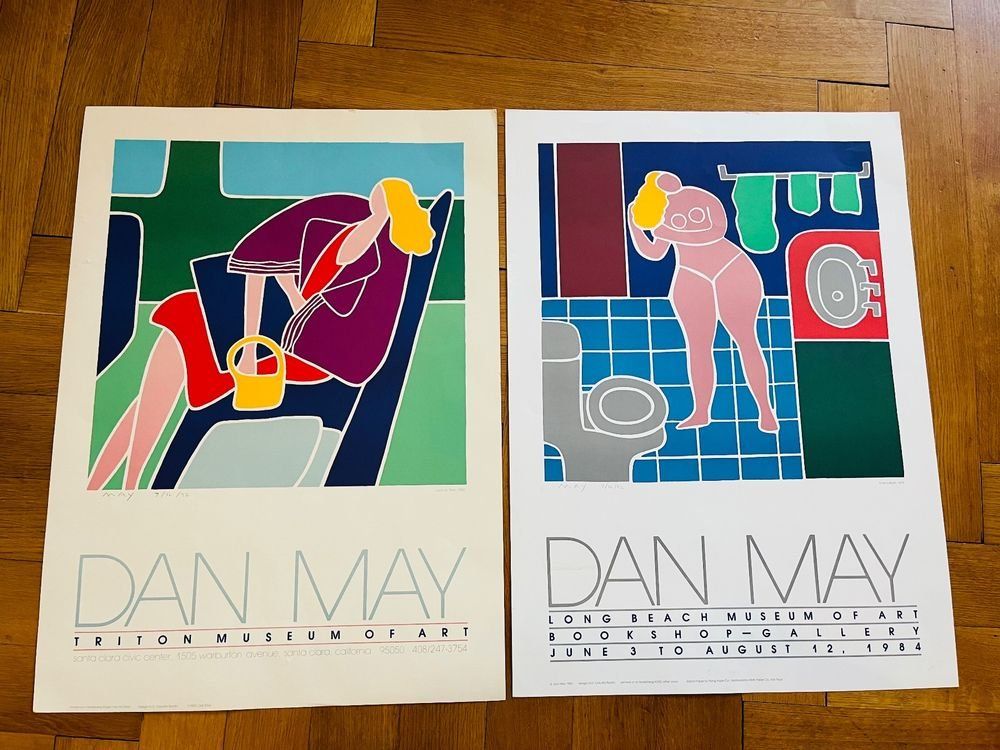 Grafica & Litografie: Sérigraphies Pop Art moderniste Dan May – Usato da Montreux venduto da LeVintage33