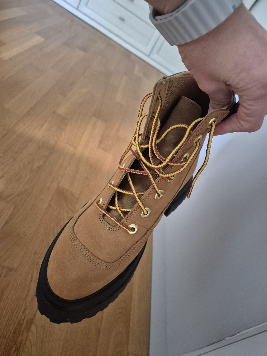 Timberland Scarpe da donna: Timberland Damen Stiefel braun – Nuovo (secondo la descrizione) da Zürich venduto da mit_jz2x 3