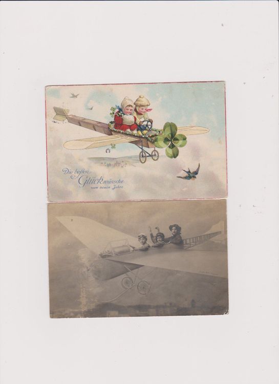 Cartes publicités anciennes - Aux bleuets