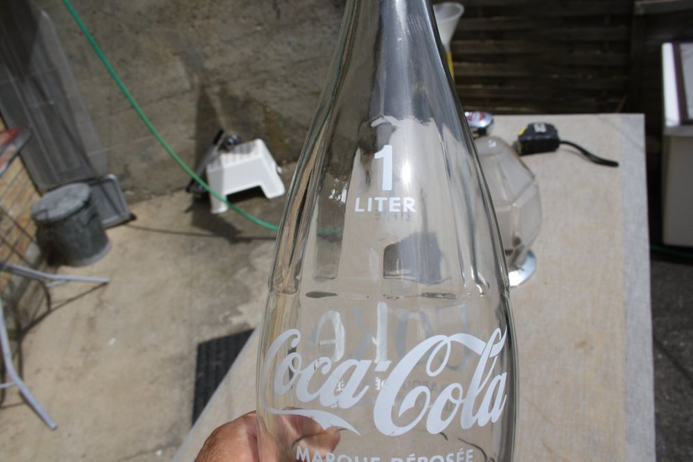 Coca-Cola Bouteilles: COCA COLA 1 LITER GLASFLASCHE VINTAGE – D'occasion à Wauwil par Pneuedy 5