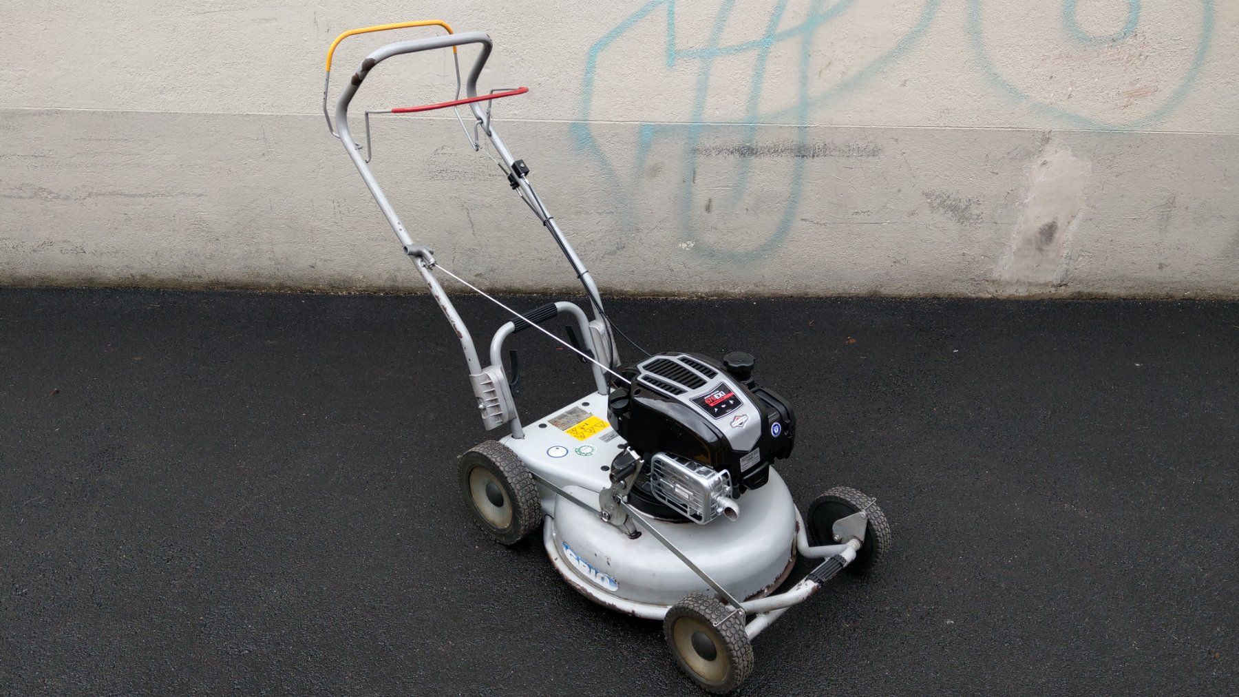 Tagliaerba: Mulch- Rasenmäher Grin HM 53 A - mit neuem Motor – Usato da Bern venduto da ksliqbe 1