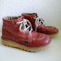 Kickers Mädchen Leder 32 altrosa Lack
