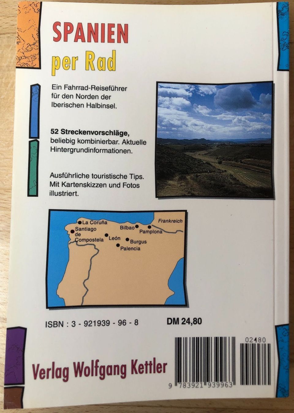 Bücher: Spanien per Rad / Andreas Drouve – Gebraucht aus Gross von LakeofSihl 1