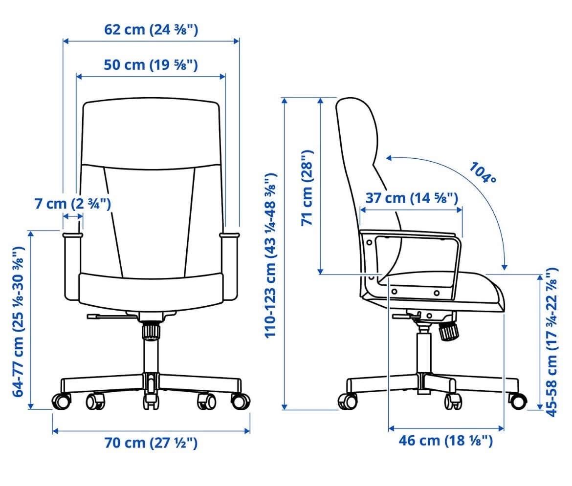 Ikea Chaises: Ikea office chair – D'occasion à Zürich par sar_6w6z 2