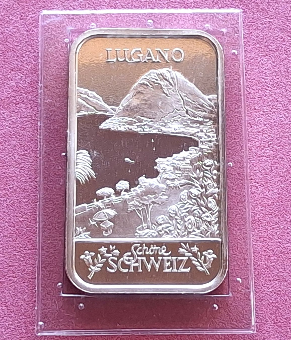 Metalli preziosi: SCHÖNE SCHWEIZ - LUGANO - OVP – Usato da Boniswil venduto da dpd4coins