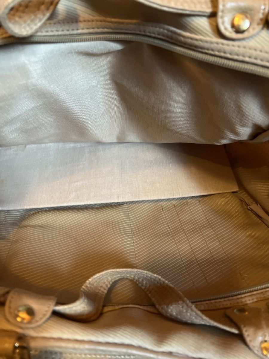 Taschen für Damen: Jetstar Handtasche, Beige, Vintage Look – Gebraucht aus Rotkreuz von Migu2012 4