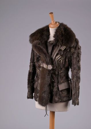 Blouson de caractère en fourrure