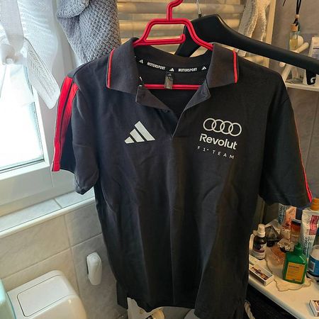 1 POLO SHIRT AUDI ADIDAS REVOLUT F1 TEAM