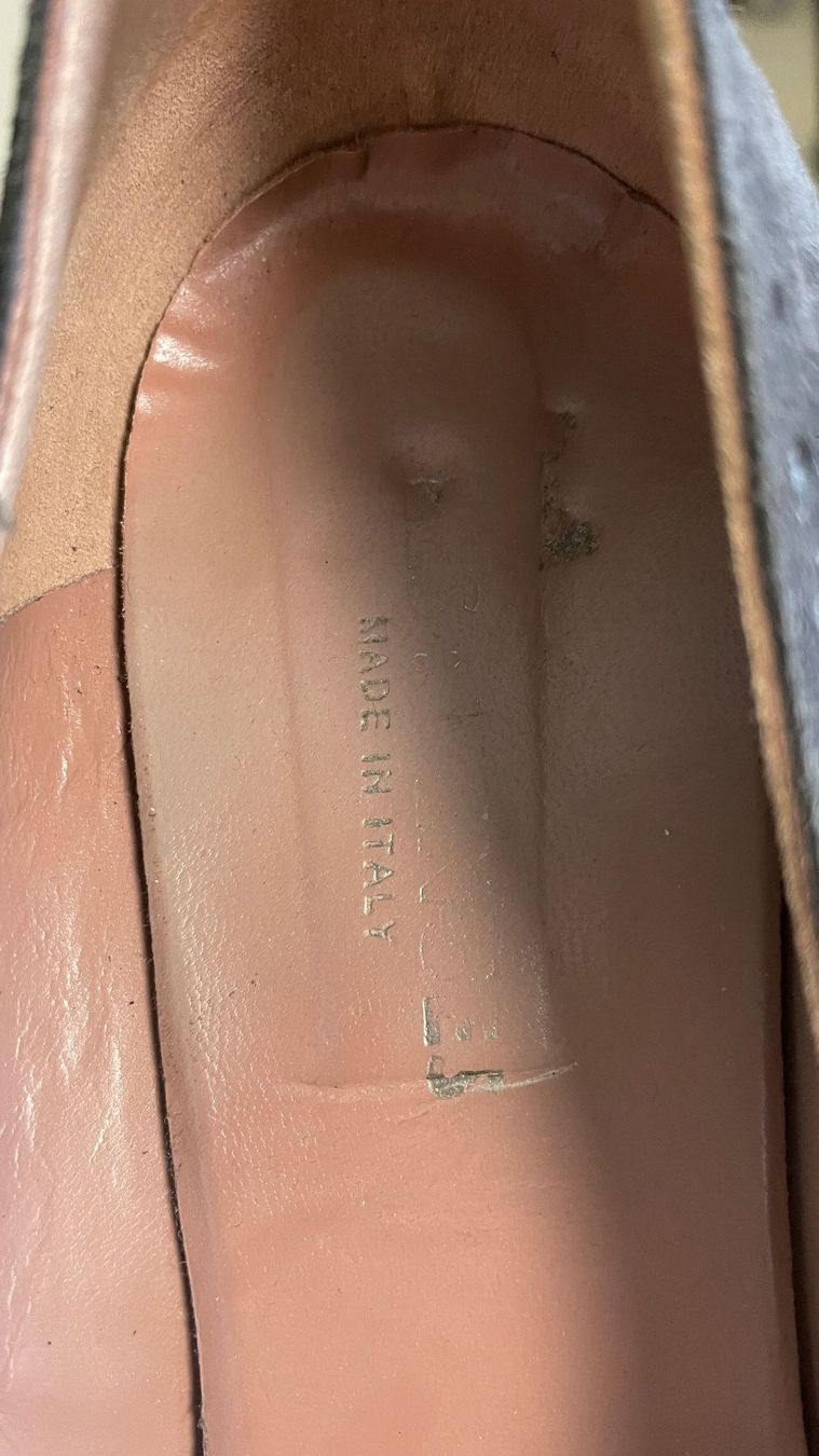 Scarpe da donna: Pumps Wildleder grau Les Venues Gr. 39 – Usato da Birsfelden venduto da Nic21 6