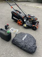 FUXTEC Benzin-Rasenmäher, gepflegt mit kleinem Defekt