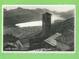 Cademario mit Agno u. Luganersee
