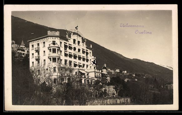 Cartes postales: AK Orselina, Hotel Siebenmann – D'occasion à Berlin par bartko-reher