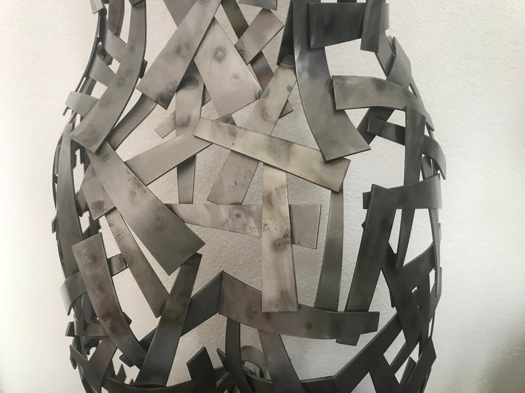 Sculture & Statue: Eisenskulptur Kunstobjekt Torso Rücken – Usato da Unterkulm venduto da esco 1