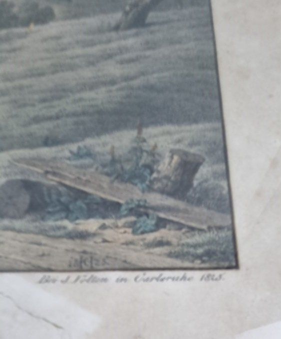 Incisioni: Alter Stich von Luzern von 1826 – Usato da Flums venduto da Flumsantik 3