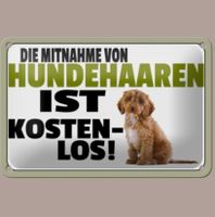 🔥 HUNDEHAARE KOSTENLOS Blechschild 🎀 12x18cm OVP 🔥