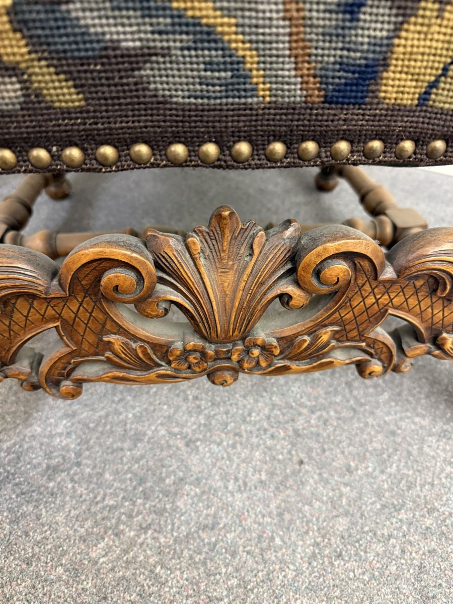 Sessel: Barocker Sessel / Stuhl mit einzigartigem Gobelin, Top! – Gebraucht aus Berlingen von Bodensee125 1