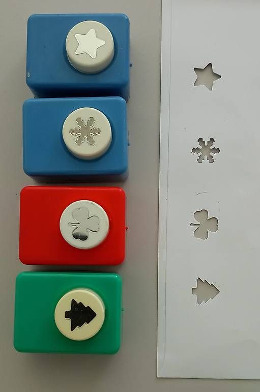 Tutti gli attrezzi: 8 Motiv Stanzer, Papier Muster Locher – Usato da Giswil venduto da Anubis20 2