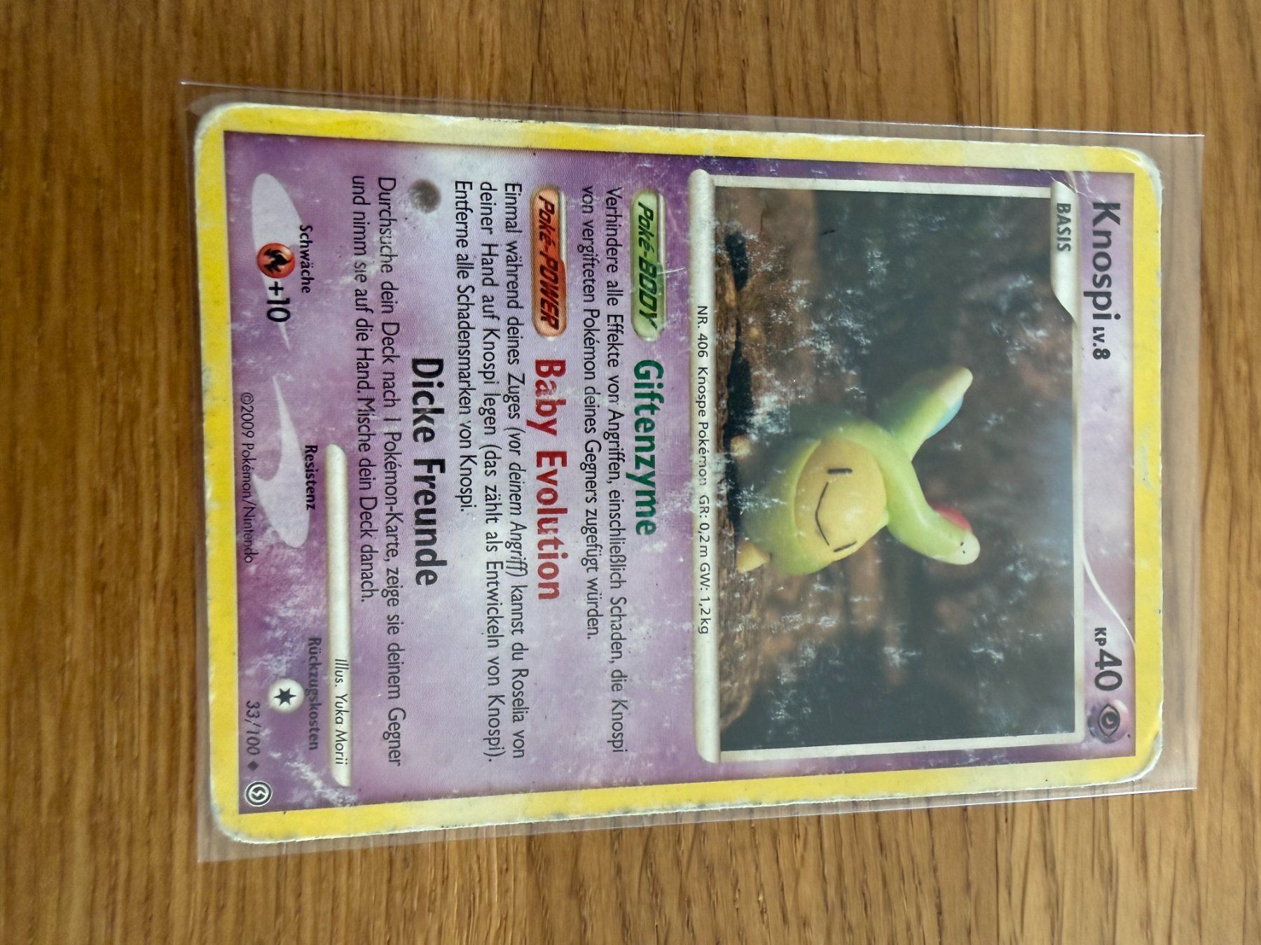 Pokémon Cartes à collectionner: Knospi LV.8 33/100 – D'occasion à Amriswil par sim_nlb6