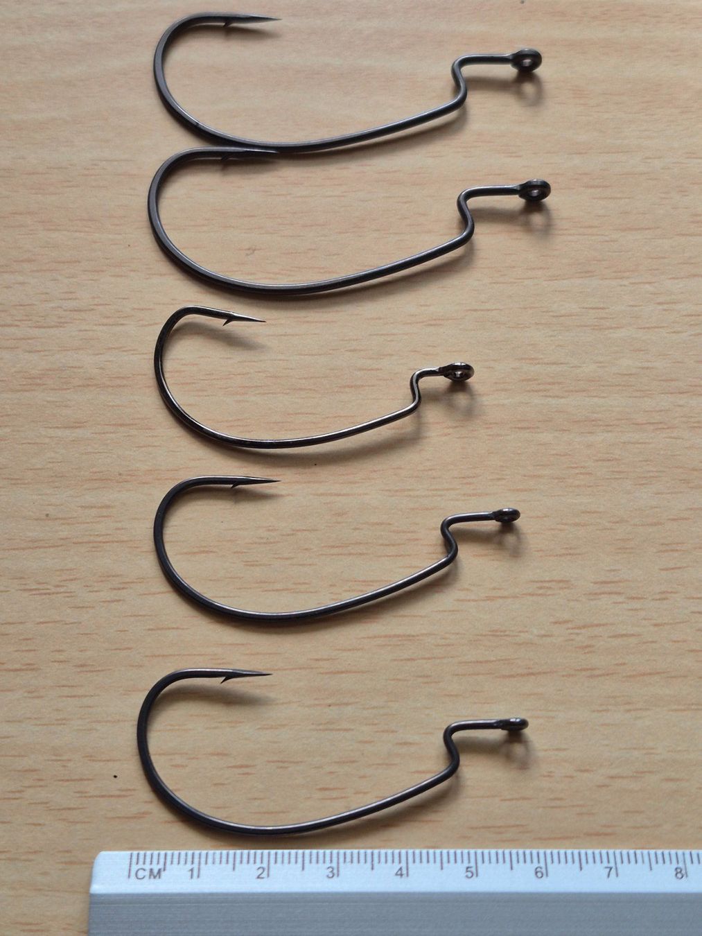 Appâts: 5x Offset Haken 4/0 & 6/0 – Neuf avec emballage d'origine à Bigenthal par FSB1 1