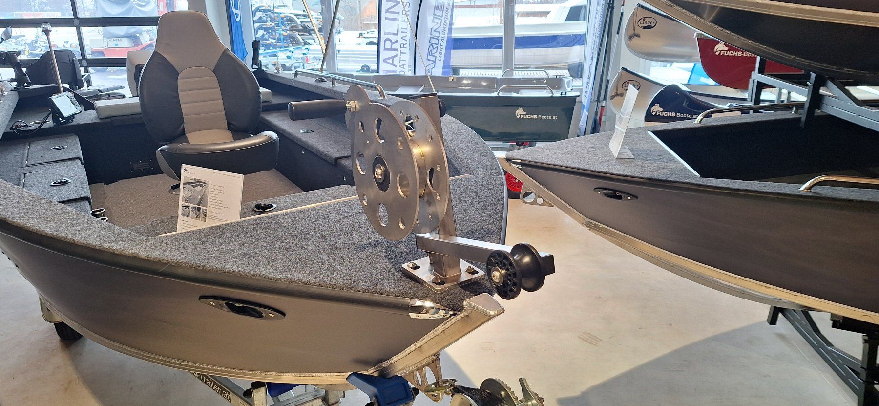 Ancore: NEU Edelstahl Hand Ankerwinde Handwinde Anker Winde Niro – Nuovo e nell'imballaggio originale da Aigen Schlägl venduto da Fuchs-Boote 4