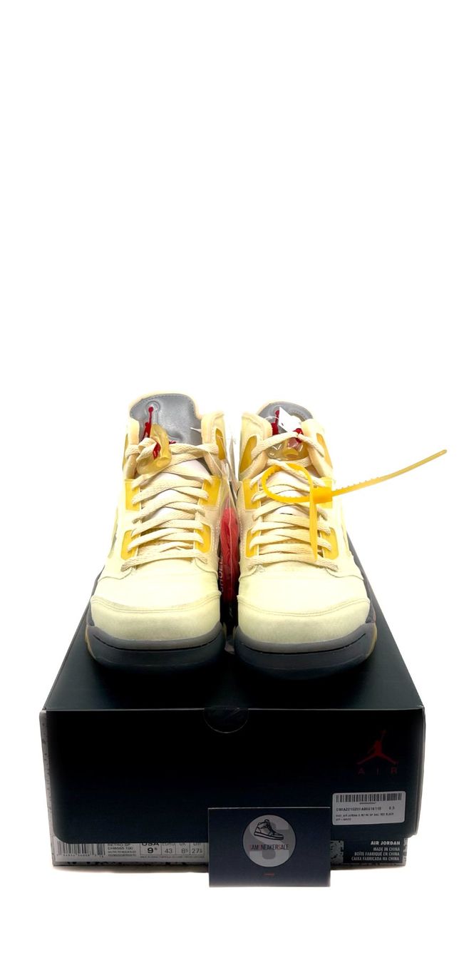 Jordan Herrenschuhe: Jordan 5 Retro OFF-WHITE Sail PS Grösse EU 32 – Neu und originalverpackt aus Küsnacht ZH von SamSneakerSale 3