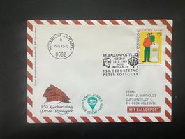 1993  89. Ballonpost Österreich Mitterdorf  (G864)