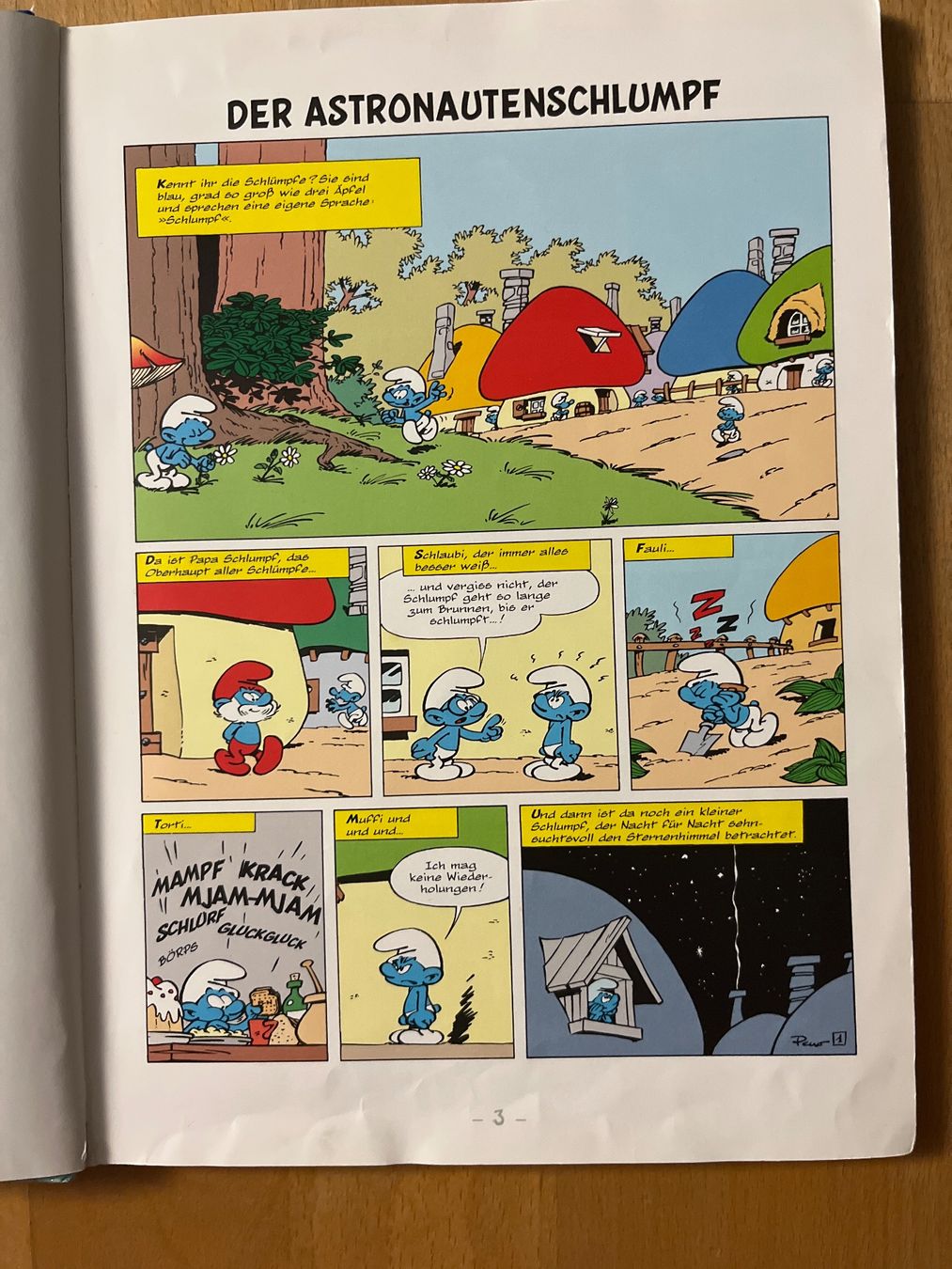 Fumetti: Die Schlümpfe Der Astronautenschlumpf Comic Nr. 6, 1.Auflage – Usato da Goldach venduto da SSRConzept 3