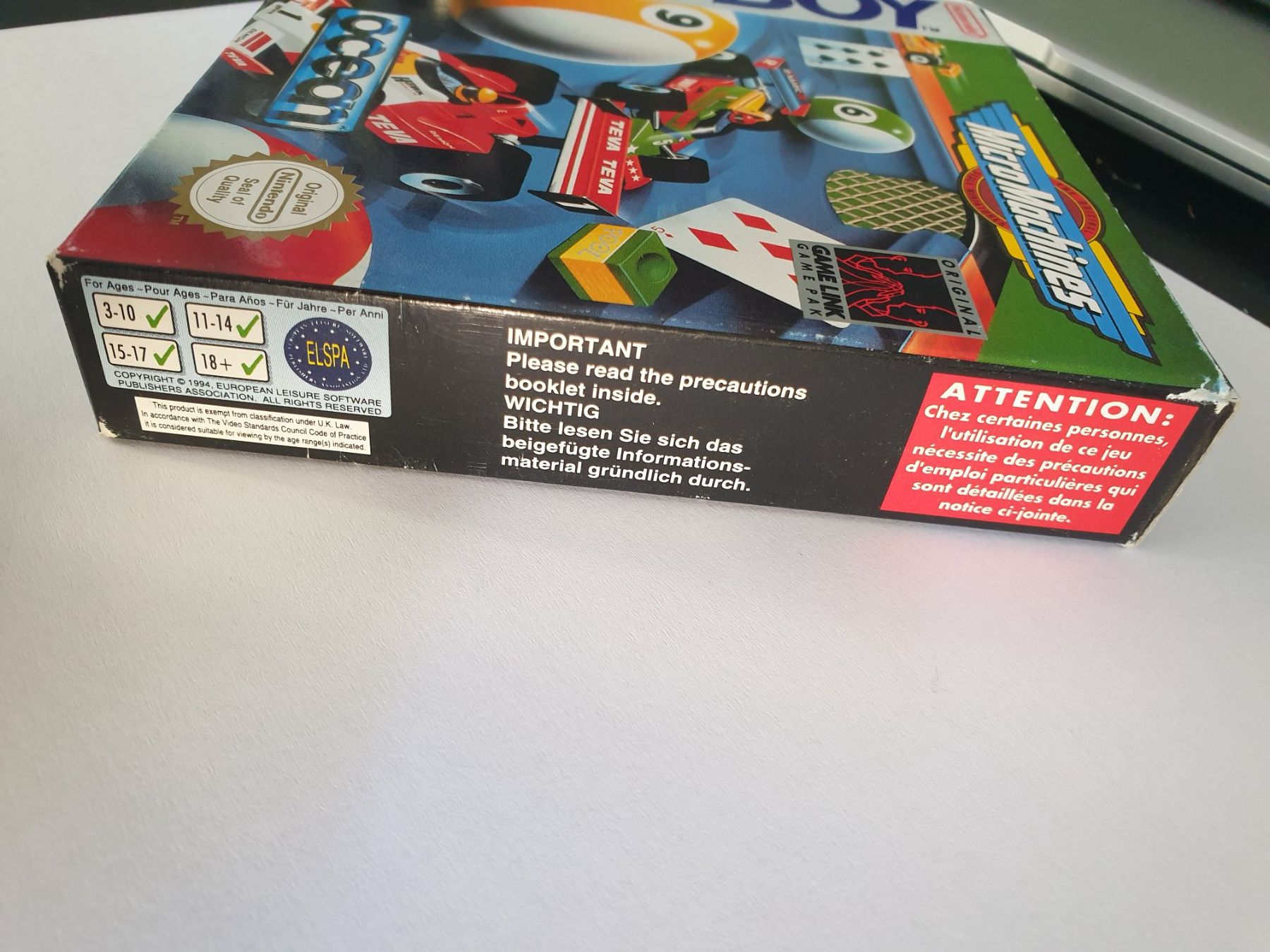 Spiele: Micro Machines OVP / Gameboy – Gebraucht aus Rain von LomLpia 3