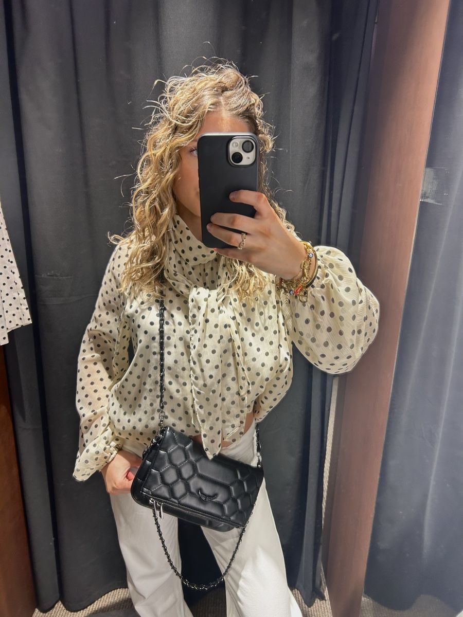 Zara Chemisiers: chemise polka dot – Neuf (Voir description) à Saxon par cal_ln88