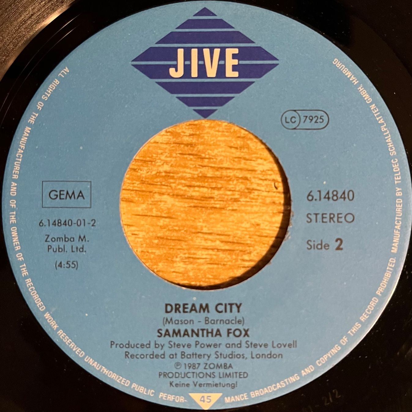 Schallplatten: SAMANTHA FOX - NOTHING'S GONNA STOP ME NOW – Gebraucht aus Bussigny von vinyl-pas-cher 3