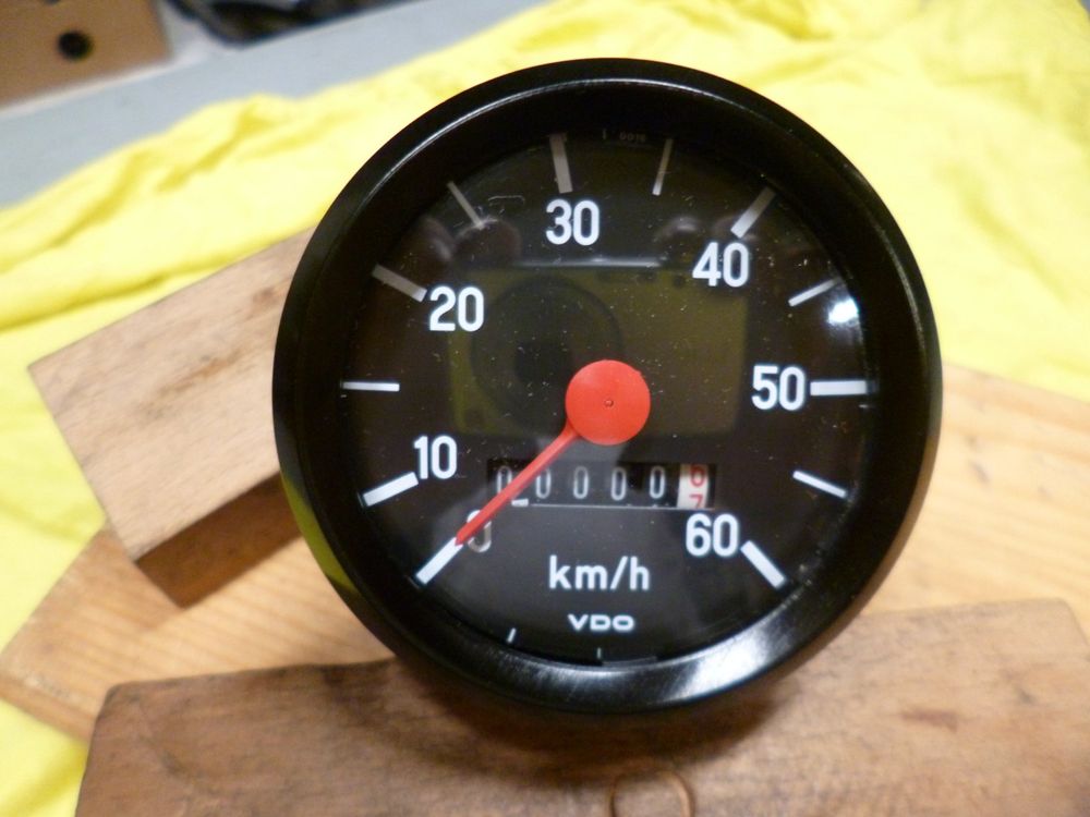 Tacho 0 - 80 Km/h 48 Mm Tachometer Für Vespa Paggo Cao S Bravo Mofa