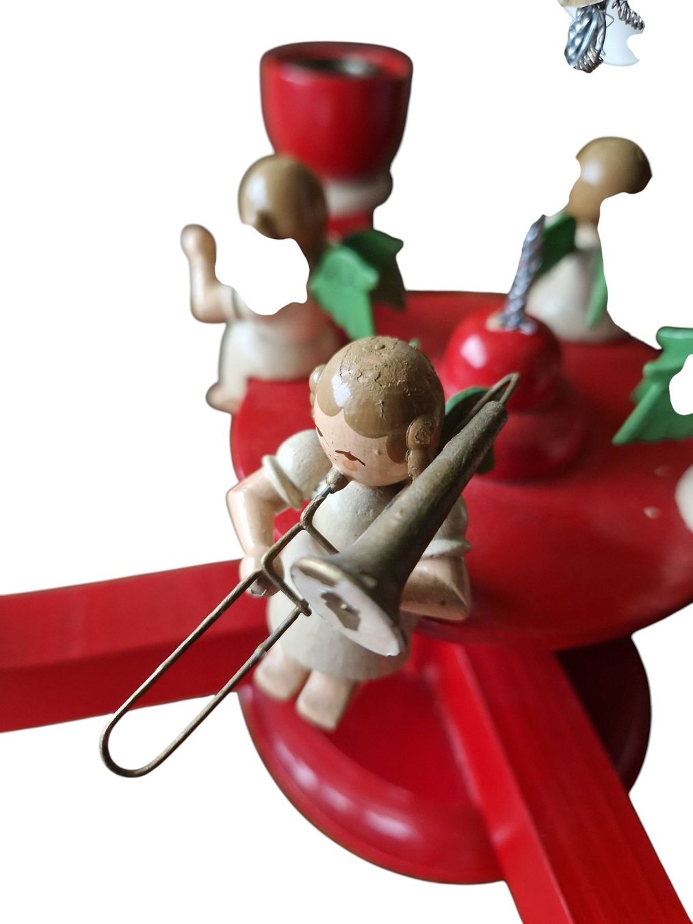 Statuette: Adventsleuchter Erzgebirge Engel – Usato da Mörschwil venduto da lindaswunderkiste 9