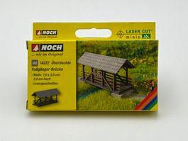 NOCH 14372 H0 Überdachte Fussgänger-Brücke