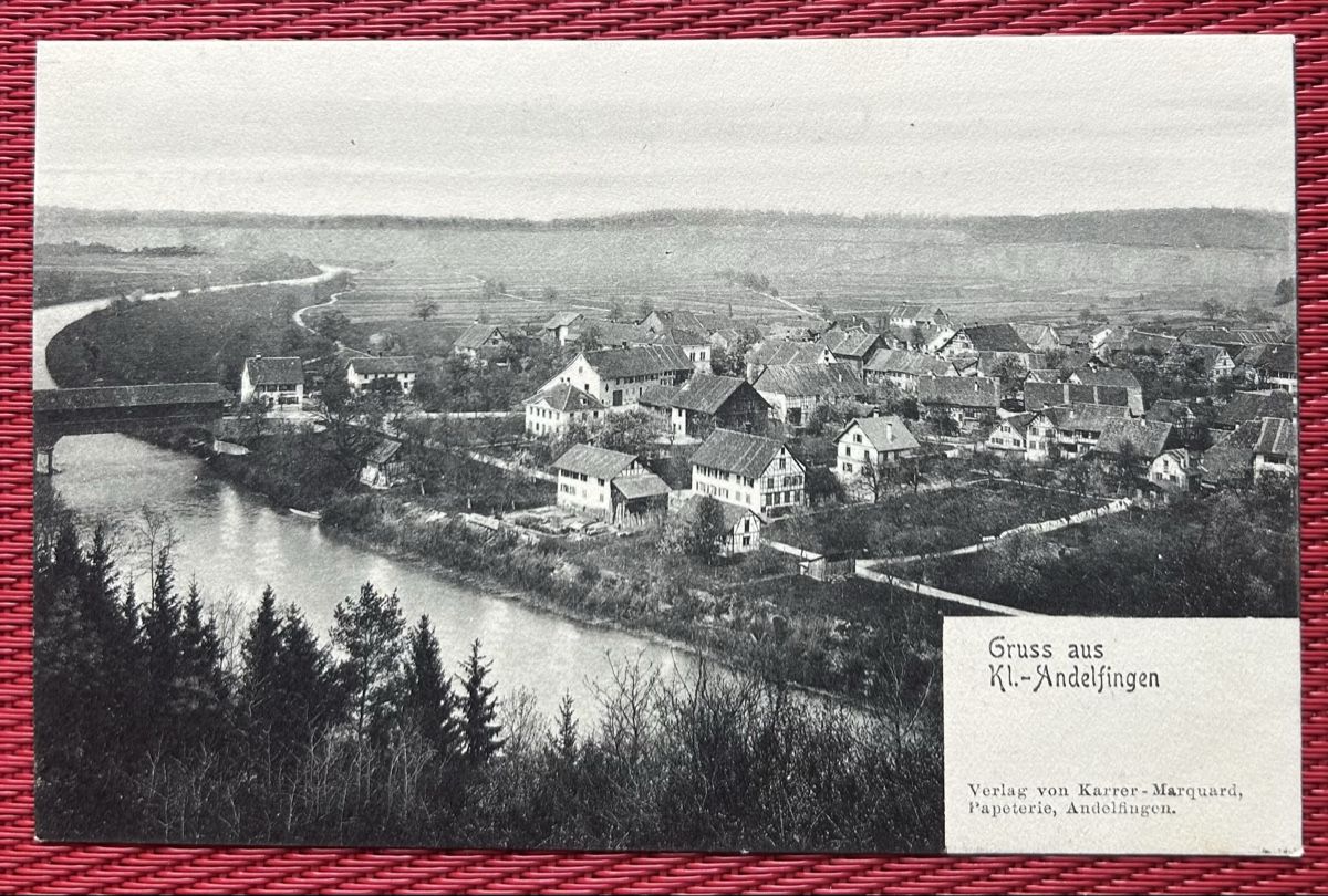 Cartoline postali: Gruss aus Kleinandelfingen – Usato da Horw venduto da Tellbub