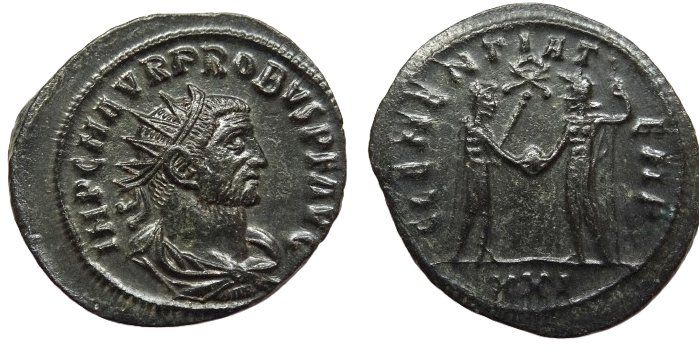 Alle Münzen: PROBUS Antoninianus (280 AD) – Gebraucht aus La Sarraz von classicworldcoins