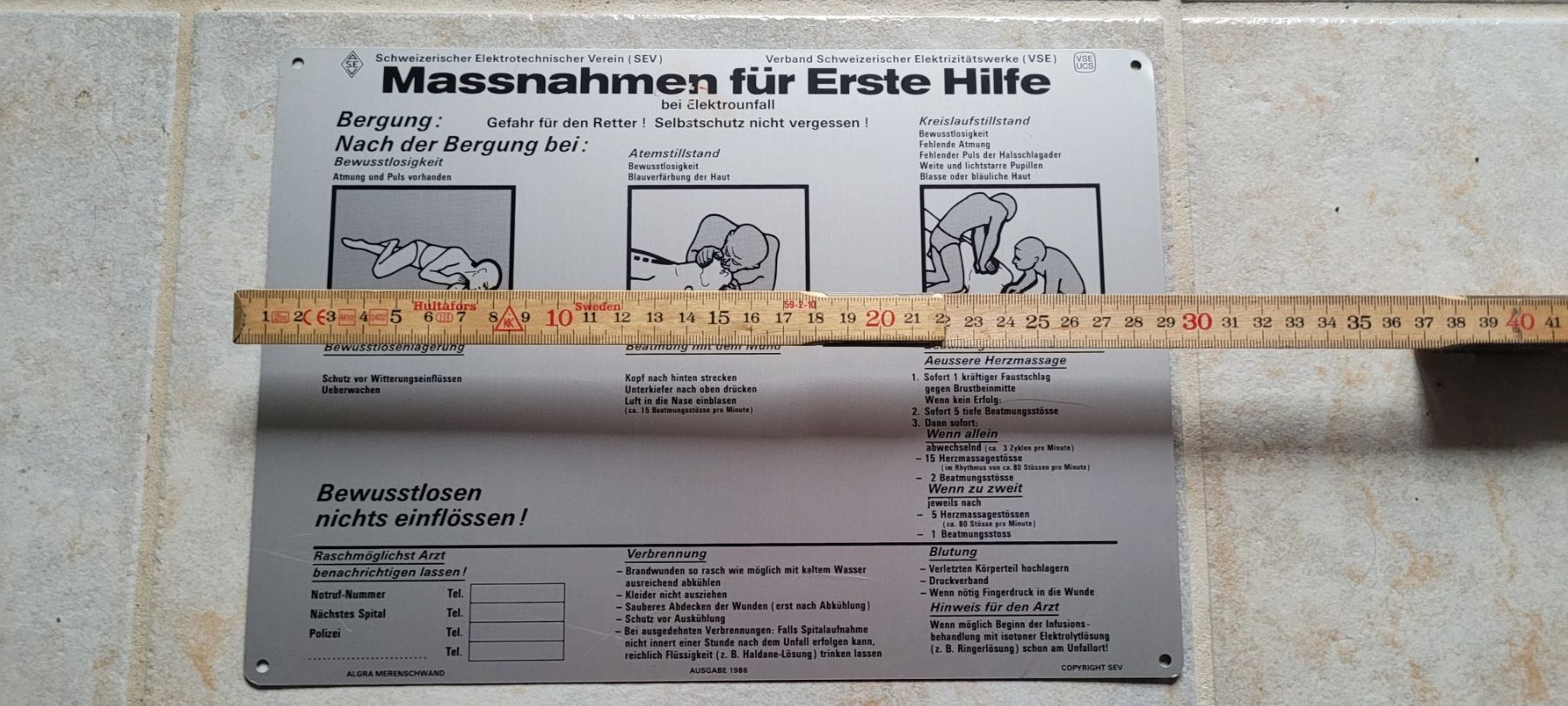 Schilder: Altes Schild ❤️ – Gebraucht aus Goldingen von Guido06 3