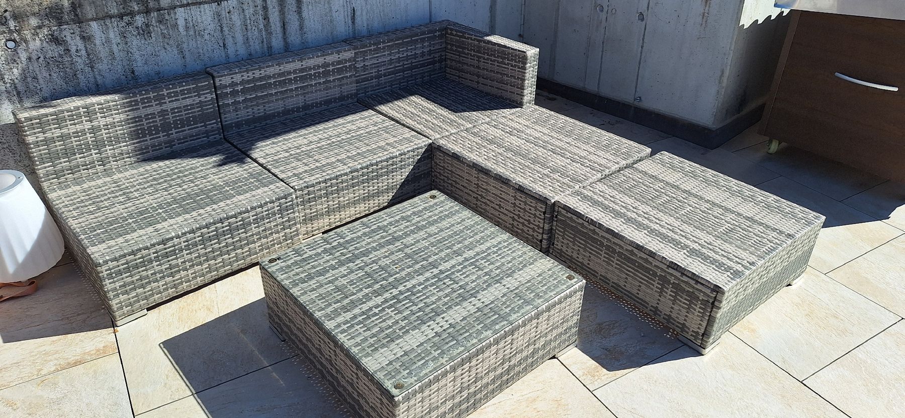 Sofas: Gartenlounge – D'occasion à Tafers par centrino94 1