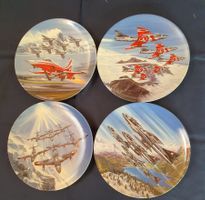 "30 JAHRE PATROUILLE SUISSE"VON WILFERD HARDY 4 STÜCK